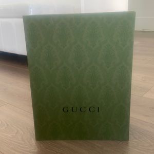 New cardboard authentic (came with bag) Gucci box can use for decorating closet